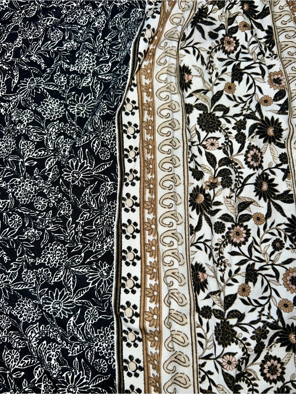 Style & Co. Women's Black Floral Bell-Sleeve Top 3X - Picture 10 of 10